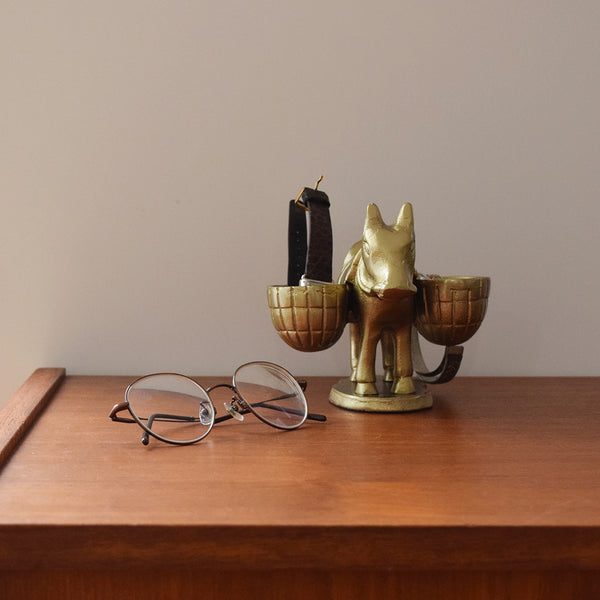 DETAIL ( ディテール ) Donkey And Basket " Gold "ドンキーアンドバスケット " ゴールド "  ロバ | モチーフ | 小物入れ | 鍵入れ | 玄関 | オフィス | 置物 | デスク | H0137 | でぃてーる