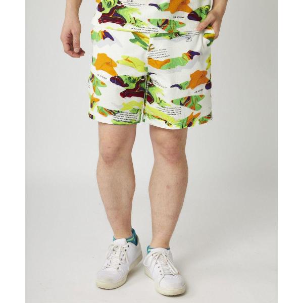 LOUDMOUTH ( ラウドマウス ) メンズ ニットサッカー 柄ショートパンツ | パンツ | ハーフパンツ | ゴルフ | ウェア | ゴルフウェア | 派手 | 吸汗速乾 | UV | ストレッチ | ポリエステル | 765305