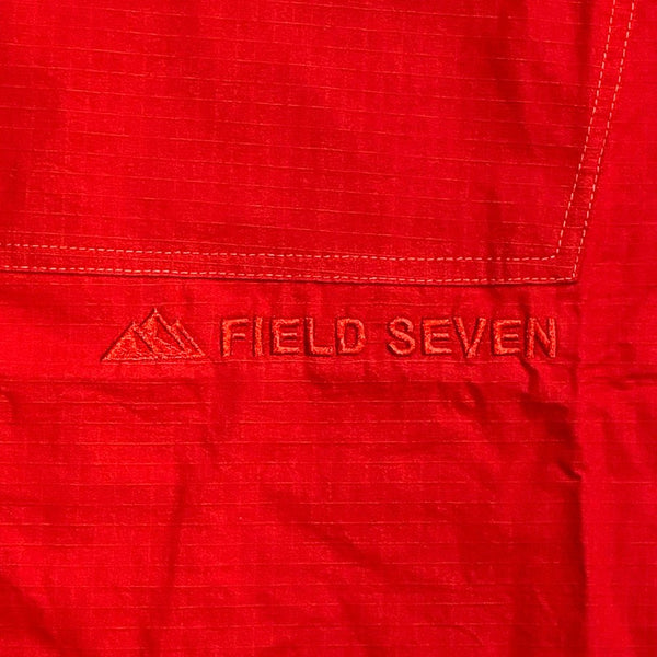 FIELD SEVEN ( フィールドセブン ) アウトドアポンチョIII 焚き火ポンチョ 焚火ウェア ポンチョ キャンプ アウトドア BBQ バーベキュー レディース メンズ 男女兼用 防寒 羽織り 火の粉対策 キャンプウェア 焚き火ウェア アウトドアウェア