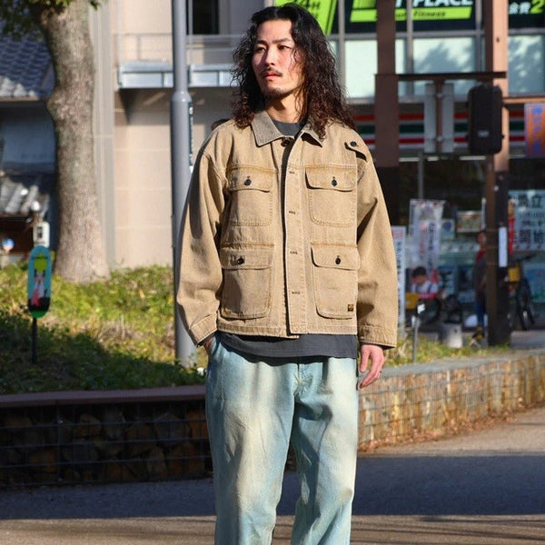 KRIFF MAYER ( クリフメイヤー ) マルチポケット森林ジャケット | MENS | 2535101 | メンズ | ジャケット | 春 | シンプル | ポケット | ヴィンテージ | アウター | オシャレ | くりふめいやー | レジャー | お出かけ | アウトドア | カジュアル