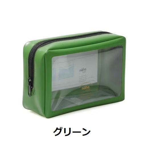 HIGHTIDE ( ハイタイド ) パッキングポーチ S | ポーチ | 透明窓 | シンプル | アウトドア | 旅行 | キャンプ | レジャー | 収納 | 小物入れ | 化粧ポーチ | ネーエ | プレゼント | ギフト | GB247 | はいたいど | PVC