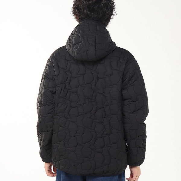 CHUMS ( チャムス ) ブービーステッチパテッドパーカー | ジャケット | アウター | ブラック | キルティング | 中綿 | 軽い | 軽量 | フード | 着ぶくれしない | ちゃむす | CH04-1468 | ロゴ | 刺繍 | 秋 | 冬