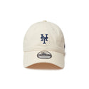 NEW ERA ( ニューエラ ) 9TWENTY Khaki Sweat Band ニューヨーク ・ メッツ ライトクリーム カーキスウェットバンド | 帽子 | キャップ | 日よけ | シンプル | ユニセックス | イージースナップ | 14388783 | にゅーえら