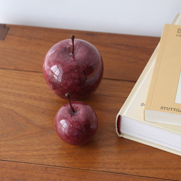 DETAIL ( ディテール ) Marble Apple Large マーブル アップル ラージ | リンゴ | オブジェ | 置物 | オシャレ | 大理石 | マーブルストーン | リビング | ペーパーウェイト | ディスプレイ | 3348 | でぃてーる