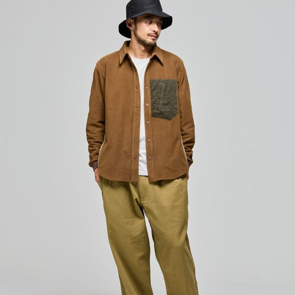 KRIFF MAYER ( クリフメイヤー ) アクティブフリースシャツ メンズ 2615114 シャツ 長袖 長袖シャツ フリースシャツ 軽量 軽い 暖かい リブ アウトドア キャンプ レジャー 秋冬 おしゃれ カジュアル