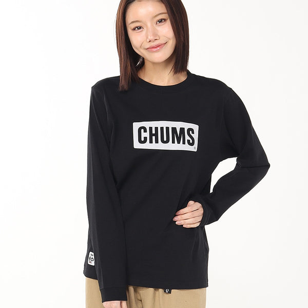 CHUMS ( チャムス ) チャムスロゴロングスリーブTシャツ | ロンT | ロングTシャツ | 長袖 | ウェア | トップス | シンプル | 定番 | コットン | 型くずれしにくい | アパレル | CH01-2725 | ちゃむす