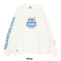 CHUMS ( チャムス ) スペースブービーブラッシュドロングスリーブTシャツ | ロンT | ロングTシャツ | 長袖 | ウェア | トップス | 宇宙 | オーバーサイズ | コットン | プリントT | オシャレ | お出かけ | CH01-2633 | ちゃむす