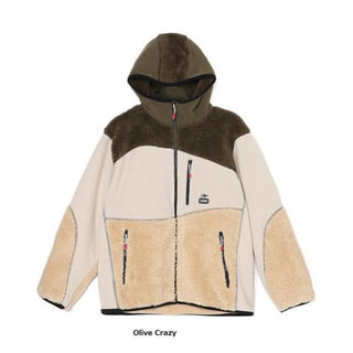 CHUMS ( チャムス ) ボンディングフリースパネルパーカー アウター | フリース | パーカー | フリース | マイクロフリース | ブービー | 刺繍 | 冬服 | フード付き | アウトドア | キャンプ | CH04-1419