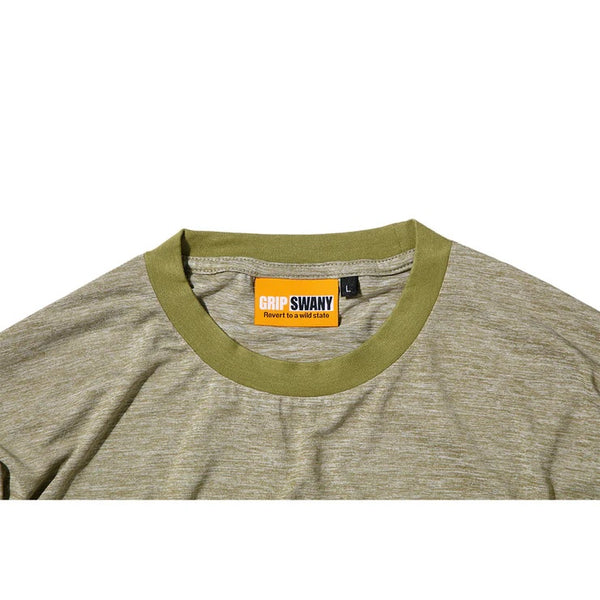 GRIP SWANY ( グリップスワニー ) 【 GSMCT0014 】 BOX LOGO DRY S/S TEE | シャツ | Tシャツ | 半袖 | 半袖Tシャツ | 半袖シャツ | シンプル | UVカット | 速乾 | バックプリント | ランニング | キャンプ | ジム | 使いやすい | アウトドア | レジャー | ぐりっぷすわにー