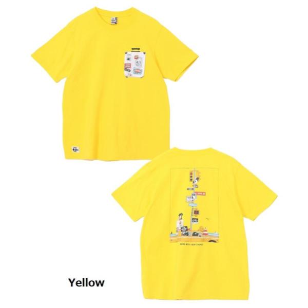 CHUMS ( チャムス ) ブービーロストシティトリップポケットTシャツ | 半袖 | Tシャツ | 半袖Tシャツ | ウェア | 夏服 | アパレル | トップス | オシャレ | バックプリント | コットン | 耐久性 | 型くずれしにくい | CH01-2739 | ちゃむす