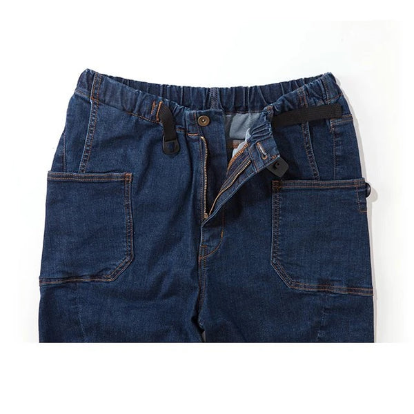 GRIP SWANY ( グリップスワニー ) 【 GSP-43V 】 JOG 3D CAMP PANTS | パンツ | ロングパンツ | アウトドア | キャンプ | レジャー | サルエルキャンプパンツ | ストレッチデニム | 動きやすい | バックル | ぐりっぷすわにー