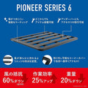 【お取り寄せ商品】RHINO-RACK ( ライノラック ) PIONEER 6 PLATFORM 2100×1240mm 取付キット ランドクルーザー250 ランクル250 ルーフラック ルーフキャリア カーキャリア 車載キャリア SUV ルーフプラットフォーム アウトドア キャンプ JC-02124