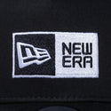 NEW ERA ( ニューエラ ) 9FORTY A-Frame ボックスロゴ ブラック × ホワイト 帽子 | キャップ | アウトドア | キャンプ | レジャー | 日よけ | オシャレ | サイズ調整可 | コットン | ユニセックス | 定番