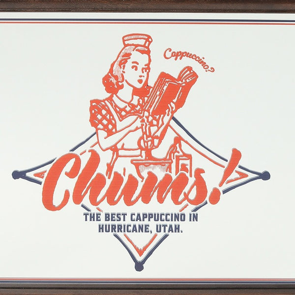 CHUMS ( チャムス ) ホームパブミラー HOME PUB MIRROR ミラー 鏡 インテリア 雑貨 おしゃれ アメリカン アウトドア キャンプ ブービーバード ロゴ ディスプレイ 店舗 ガレージ リビング キッチン CH62-2264
