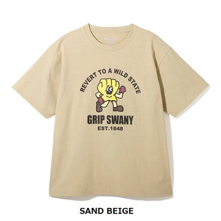 GRIP SWANY ( グリップスワニー ) 【 GSMCT-118 】 SWANY BOY TEE | 半袖 | Tシャツ | 半袖Tシャツ | プリントT | アウトドア | キャンプ | レジャー | お出かけ | ウェア | アパレル | 夏服 | ぐりっぷすわにー