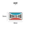 STICKER PACK ( ステッカーパック ) ルート66 オールドプレート | ステッカー | すてっかー | 車 | ハードケース | 収納ボックス | ハードボックス | 貼る | SPL01154 | すてっかーぱっく