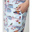 LOUDMOUTH ( ラウドマウス ) メンズ ニットサッカー 柄ショートパンツ | パンツ | ハーフパンツ | ゴルフ | ウェア | ゴルフウェア | 派手 | 吸汗速乾 | UV | ストレッチ | ポリエステル | 765305