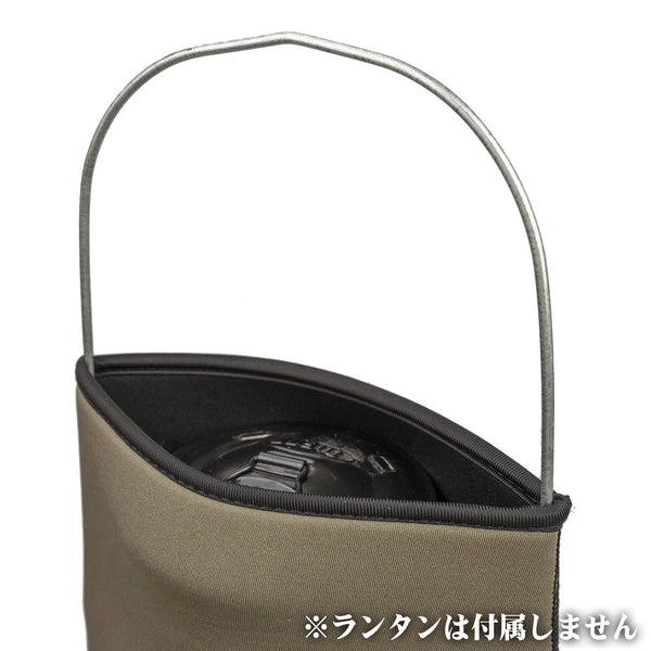 Bush Craft ( ブッシュクラフト ) オイルランタンソフトカバー D80D90 ブラウン | アウトドア | キャンプ | 収納カバー | ソフトケース | 収納ケース | 持ち運び | 伸縮性 | 吊り下げ | 51002 | ランタンケース | ぶっしゅくらふと