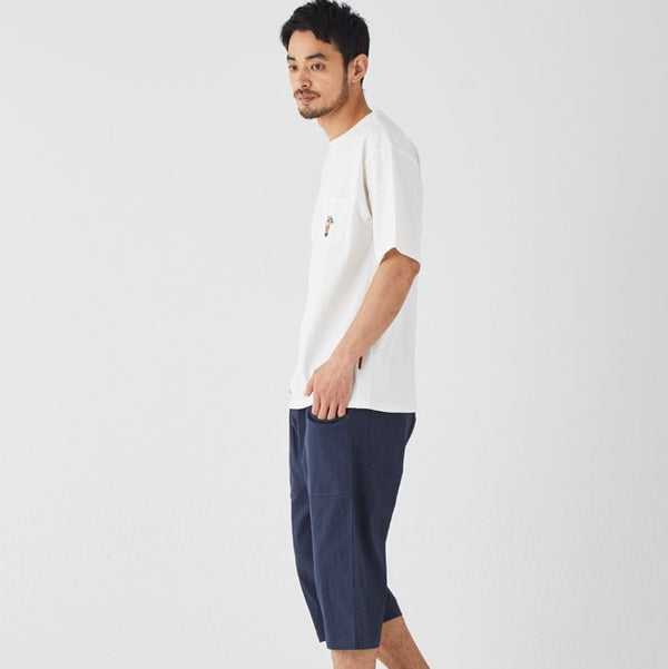 KRIFF MAYER ( クリフメイヤー ) クリーネスT ( だるま ) MENS | 2447813 | メンズ | アパレル | シャツ | 半袖 | 半袖シャツ | Tシャツ | 夏服 | シンプル | 撥水 | 防汚 | ワンポイント | 刺繍 | ユニセックス | カジュアル | くりふめいやー