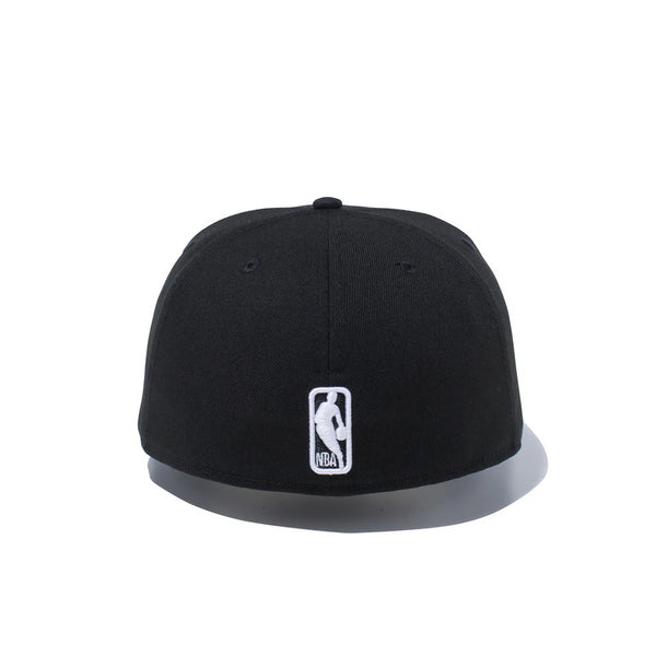 NEW ERA ( ニューエラ ) 59FIFTY ブルックリン・ネッツ ブラック × チームカラー | 帽子 | キャップ | ポリエステル | コットン | ユニセックス | サイズ調整なし | 定番 | 日よけ | アウトドア | キャンプ