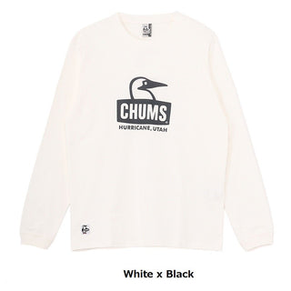 CHUMS ( チャムス ) ブービーフェイスブラッシュドロングスリーブTシャツ | ロンT | ロングTシャツ | 長袖 | ウェア | トップス | ロングスリーブTシャツ | ブービーフェイス | シンプル | ちゃむす | CH01-2667