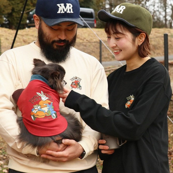 KRIFF MAYER ( クリフメイヤー ) もちのび刺繍ロンT | MENS | メンズ | 2515600 | トップス | 長袖 | モチモチ | もちのびシリーズ | 秋 | 冬 | 防寒 | 暖かい | 刺繍 | レディース | ユニセックス | 伸縮性 | 起毛 | くりふめいやー | カジュアル | オシャレ | シンプル