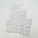 NEW ERA ( ニューエラ ) 9FORTY White Day Rhinestone ラインストーン ロサンゼルス・ドジャース クローム | 帽子 | キャップ | 日よけ | お出かけ | サイズ調整 | ユニセックス | クロスストラップ | にゅーえら | 14908244