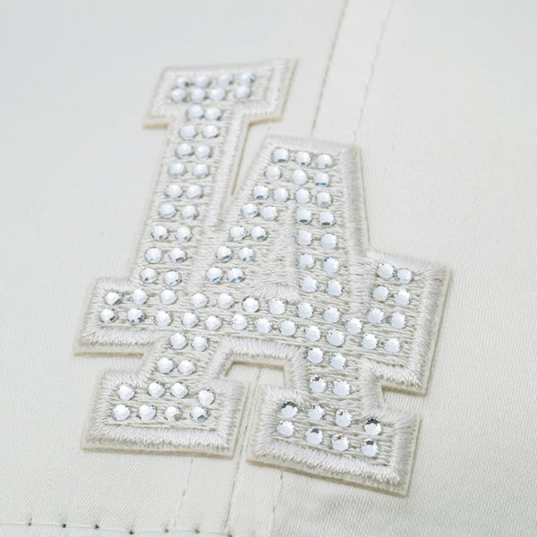 NEW ERA ( ニューエラ ) 9FORTY White Day Rhinestone ラインストーン ロサンゼルス・ドジャース クローム | 帽子 | キャップ | 日よけ | お出かけ | サイズ調整 | ユニセックス | クロスストラップ | にゅーえら | 14908244