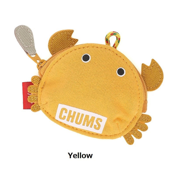 CHUMS ( チャムス ) クラブジップコインケース | 財布 | ウォレット | CH60-3716 | 小物入れ | かに | カニ | 小銭入れ | コインケース | ソフト | 旅行 | アウトドア | キャンプ | 登山 | ハイキング | 子供 | プレゼント | ギフト | ちゃむす