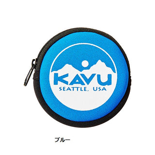 KAVU ( カブー ) サークルコインケース コインケース | 小物入れ | 小銭入れ | ポリエステル | シンプル | ジッパー付き | アウトドア | キャンプ | 旅行