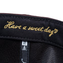 NEW ERA ( ニューエラ ) 59FIFTY Valentine's Day サテン ニューヨーク・ヤンキース ダークブラウン | キャップ | 帽子 | レジャー | バレンタイン | 茶色 | オシャレ | お出かけ | アウトドア | キャンプ | 14908298 | にゅーえら