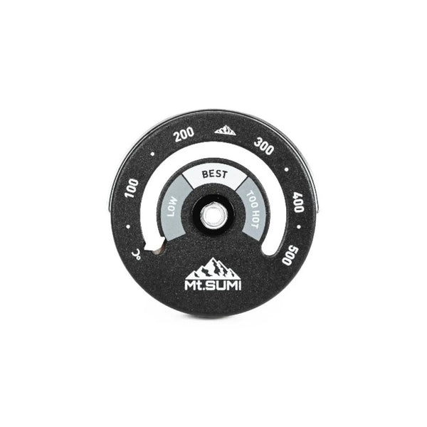 Mt.SUMI ( マウントスミ ) マグネット式 ストーブ温度計 EC / Magnetic Stove Thermometer Enamel Coat | マグネット式 | ストーブ | 温度計 | コンパクト | 温度管理 | アウトドア | キャンプ | 冬キャンプ | SF25FWTM-EC | まうんとすみ