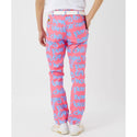 【 SALE 】 LOUDMOUTH ( ラウドマウス ) ストレッチツイル 柄ロングパンツ | メンズ | ゴルフ | ゴルフウェア | ストレッチ | 動きやすい | ポリエステル100% | 吸汗速乾 | UV | 764301 | らうどまうす | ロングパンツ | 派手
