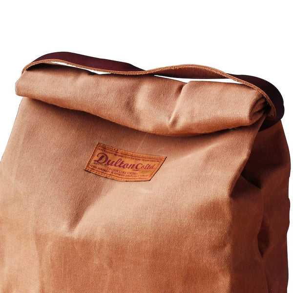DULTON ( ダルトン ) WAX CANVAS LUNCH BAG ワックス キャンバス ランチ バッグ | ランチバッグ | アウトドア | キャンプ | ピクニック | 弁当入れ | 保温 | 保冷 | BBQ | デイキャンプ | Y959-1265 | だるとん