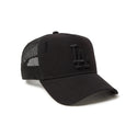 NEW ERA ( ニューエラ ) 9FORTY A-Frame トラッカー Damaged Series ロサンゼルス ・ ドジャース ブラック | 帽子 | キャップ | サイズ調整 | メッシュ | ユニセックス | 日よけ | スナップバック | 14388620 | コットン | ポリエステル | にゅーえら