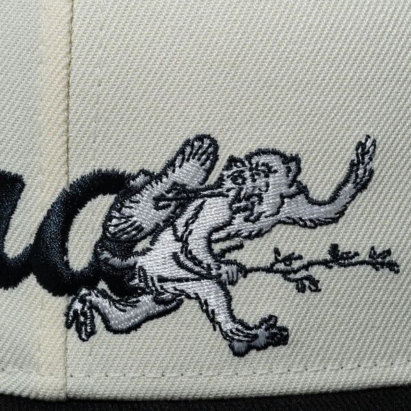 NEW ERA ( ニューエラ ) 59FIFTY 鳥獣戯画 New Era クロームホワイト ブラックバイザー | 帽子 | キャップ | 日よけ | アウトドア | キャンプ | レジャー | ユニセックス | ポリエステル | コットン | 14940845 | にゅーえら