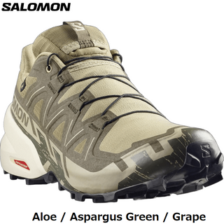 【 一部SALE 】SALOMON ( サロモン ) SPEEDCROSS 6 GORE-TEX | 男性用トレイルランニングシューズ | 靴 | シューズ | アウトドア | キャンプ | レジャー | 防水性 | 通気性 | 軽い | L47985500 | さろもん