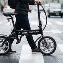 RICHBIT ( リッチビット ) RICHBIT CITY 特定小型原付 特定小型原動機付自転車 電動バイク 電動モビリティ 電動自転車 14インチ 折りたたみ 軽量 コンパクト 免許不要 通勤 通学 街乗り