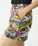 【 SALE 】 LOUDMOUTH ( ラウドマウス ) レディース ストレッチツイル 柄スカート | ゴルフ | スカート | 動きやすい | 764355 | 派手 | らうどまうす | 接触冷感 | 夏