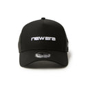 NEW ERA ( ニューエラ ) 9FORTY A-Frame トラッカー リニアロゴ ブラック/ホワイト | 帽子 | キャップ | サイズ調整 | 日よけ | オシャレ | 綿 | メッシュ | スナップバック | ユニセックス | 定番 | 14942622 | にゅーえら