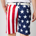 【 SALE 】 LOUDMOUTH ( ラウドマウス ) ストレッチツイル 柄ショートパンツ | ゴルフ | ウェア | 派手 | ハーフパンツ | 半ズボン | メンズ | 765334 | 動きやすい | インパクト | らうどまうす