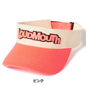 LOUDMOUTH ( ラウドマウス ) ユニセックス 軽量配色バイザー | 定番 | 軽量 | コンパクト | 形状記憶 | ゴルフ | サンバイザー | 日よけ | オシャレ | カラフル | 765908