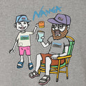 NANGA ( ナンガ ) ECO HYBRID TEE ( FAM PT ) エコハイブリッドティー | シャツ | 半袖 | アウトドア | 夏服 | Tシャツ | N0003672 | グラフィックデザイン | 透けにくい | コットン | なんが