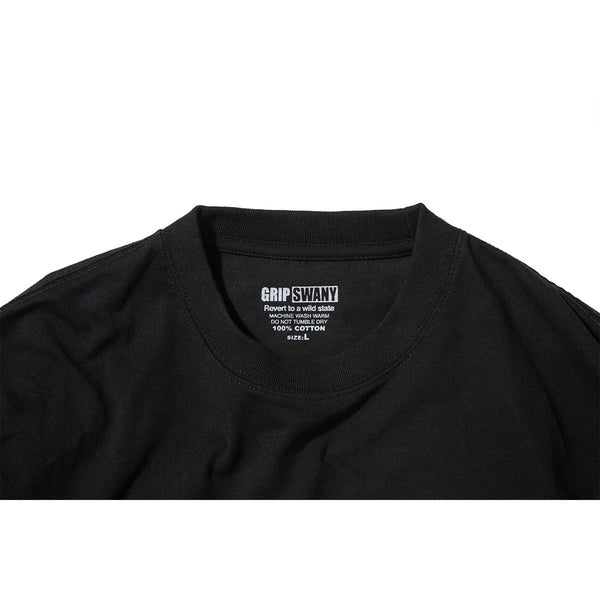 GRIP SWANY ( グリップスワニー ) 【 GSMCT0009 】 BOX LOGO TEE | シャツ | 半袖 | 半袖シャツ | Tシャツ | ロゴ | シンプル | ショートスリーブTシャツ | プリントT | 夏服 | カジュアル | ぐりっぷすわにー