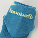 LOUDMOUTH ( ラウドマウス ) レディース スニーカーソックス 靴下 | カラフル | らうどまうす | ライン | ロゴ | シンプル | 短め | 綿 | アクリル | 764950 | ゴルフ