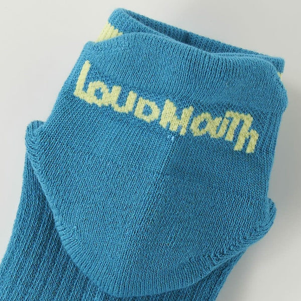 LOUDMOUTH ( ラウドマウス ) レディース スニーカーソックス 靴下 | カラフル | らうどまうす | ライン | ロゴ | シンプル | 短め | 綿 | アクリル | 764950 | ゴルフ