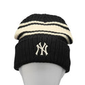 ’47 ( フォーティーセブン ) ’47 カフニット ニューヨーク・ヤンキース Harbor Stripe ブラック | 帽子 | ニット帽 | 防寒 | オシャレ | ボーダー | 可愛い | 14858322 | アクリル | レジャー | お出かけ | アウトドア