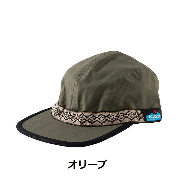 KAVU ( カブー ) カブー リップストップ ストラップキャップ | 帽子 | キャップ | 日よけ | シンプル | アーバンテイスト | ハイキング | キャンプ | アウトドア | レジャー | かぶー | オリーブ | デザート | ブラック