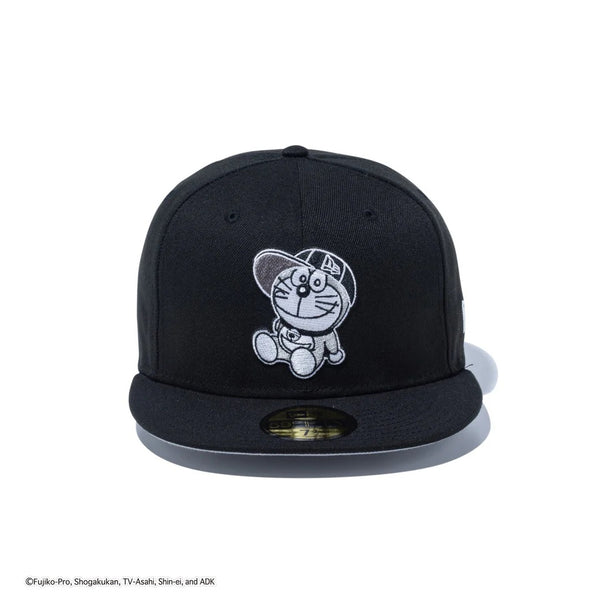 NEW ERA ( ニューエラ ) 59FIFTY ドラえもん キャップ ブラック 帽子 | キャップ | クラシック | 型崩れしにくい | 14520629 | 日よけ | ポリエステル | アウトドア | キャンプ | レジャー | ユニセックス