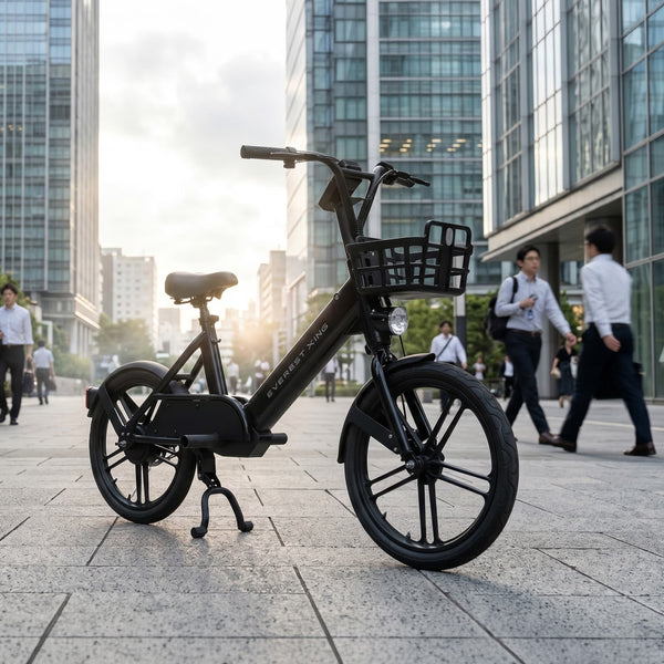 EVEREST XING CITY | 特定小型原動機付自転車 | 数量限定 | リアキャリア付き | 特定小型 | 防水 | 快適 | 通勤 | 通学 | ペダルなし | 電動モビリティ | 快適 | パワフル | エベレスト